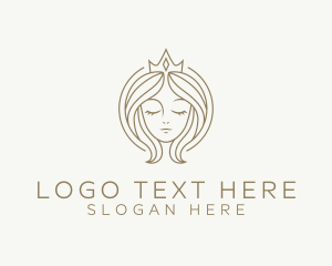 Pageant - Beauty Facial Woman logo design