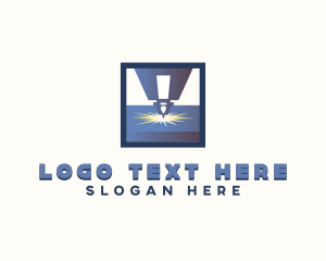 Mechanical - Laser Automation Machinery logo design