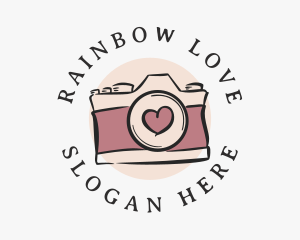 Love Camera Photography logo design