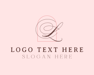 Luxury - Elegant Feminine Studio logo design