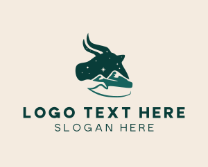 Astrological - Taurus Astrology Stars logo design