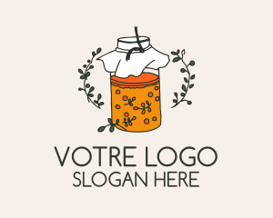 Kombucha Organic Drink Logo