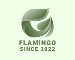 Landscaping - Eco Gardening Leaf logo design