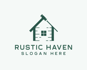 House - Screwdriver Tools Home Improvement logo design