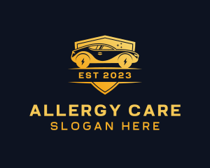 Automobile Shield Car Care logo design