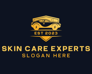 Automobile Shield Car Care logo design