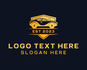 Automobile Shield Car Care Logo