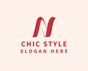 Stylish - Stylish Boutique Letter N logo design