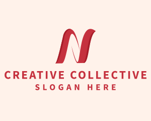 Stylish Boutique Letter N logo design