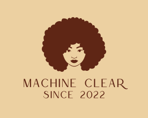 Maiden - Afro Woman Hair Salon logo design