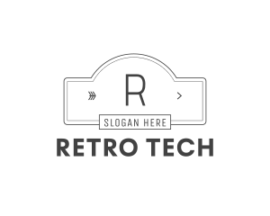 Professional Arrow Retro Signage  logo design