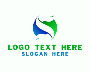 Environmental - Environmental Company Letter S logo design