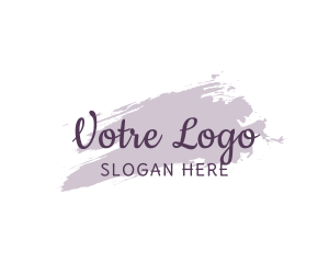 Watercolor - Watercolor Texture Wordmark logo design