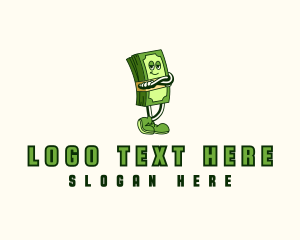 Investment - Money Mascot Finance logo design