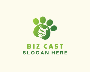 Shelter - Paw Pet Dog logo design