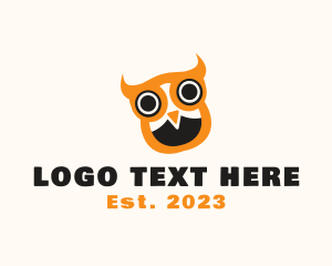 Small - Owl Learning School logo design