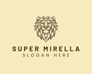 Finance - Geometric Animal Lion logo design