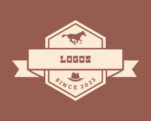 Horns - Western Cowboy Grill logo design