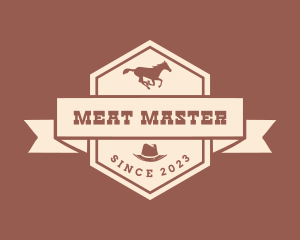 Western Cowboy Grill logo design