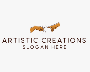 Creation Hand Connection logo design