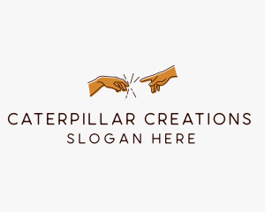 Creation Hand Connection logo design