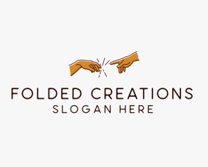 Creation Hand Connection logo design