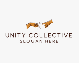 Collective - Creation Hand Connection logo design