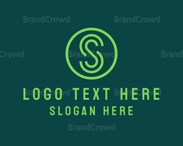Simple Business Letter S Logo