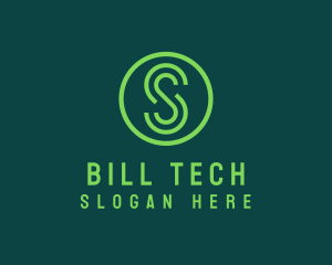 Bill - Company Business Letter S logo design