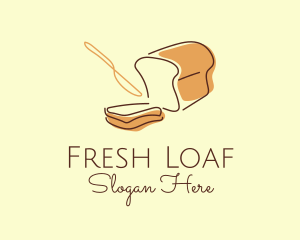Bread - Food Bread Bakery logo design
