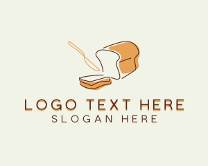 Bread - Food Bread Bakery logo design