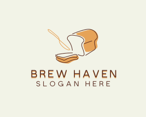 Food Bread Bakery logo design