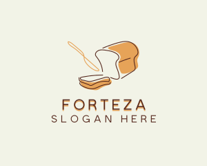 Food Bread Bakery logo design