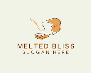 Food Bread Bakery logo design