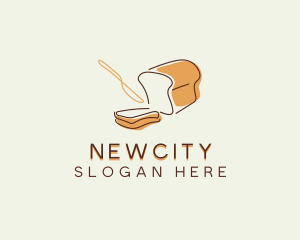 Food Bread Bakery logo design