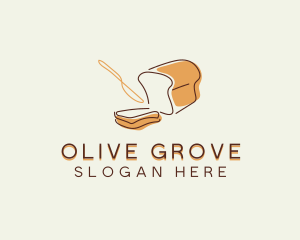 Food Bread Bakery logo design