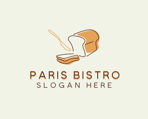 Food Bread Bakery logo design