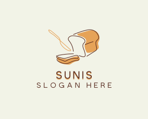 Food Bread Bakery logo design