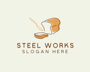 Food Bread Bakery logo design