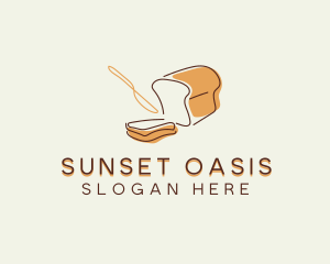 Food Bread Bakery logo design