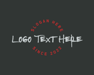 Chalk - Casual Style Clothing Business logo design