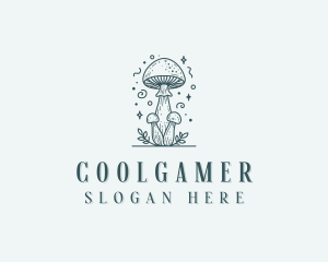 Mushroom Herbal Fungus Logo