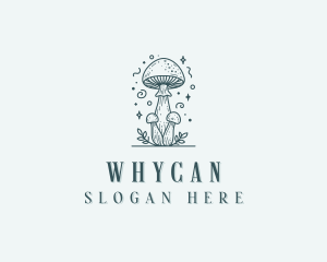 Mushroom Herbal Fungus Logo