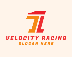 Motorsports - Motor Sports Number 1 logo design