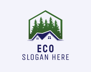 Structure - Cabin House Property logo design