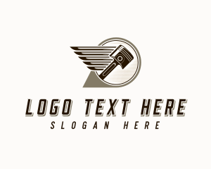 Engine - Auto Engine Mechanic logo design