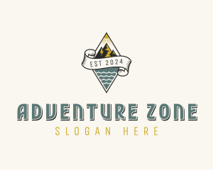 Mountain Adventure Hike logo design