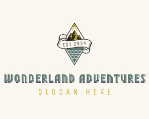 Mountain Adventure Hike logo design