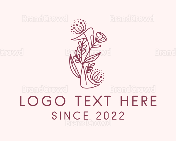 Floral Wellness Garden Logo