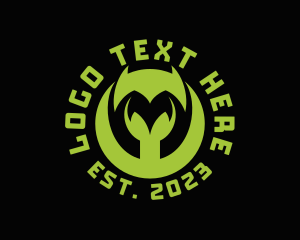 Fortnite - Cyber Esports Letter M logo design